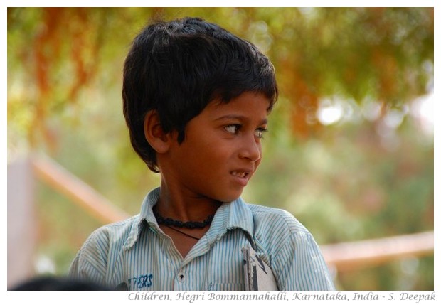 Children, north Karnataka, India