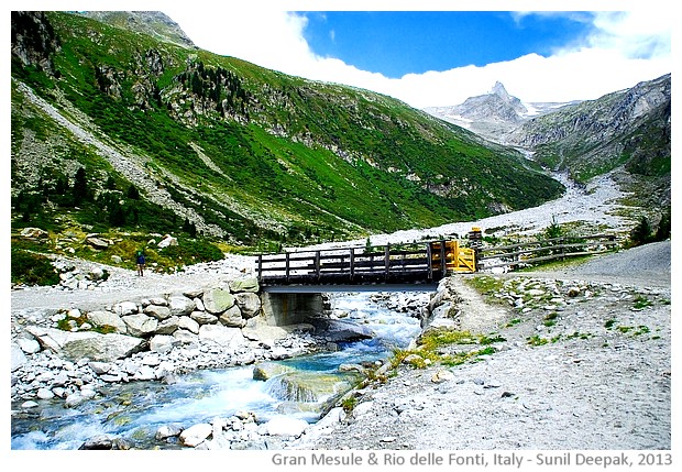 Gran Mesule mountain, Alto Adige, Italy - images by Sunil Deepak