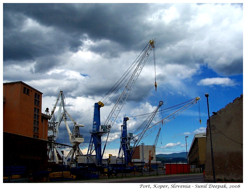 Port of Koper, Slovenia - Images by Sunil Deepak